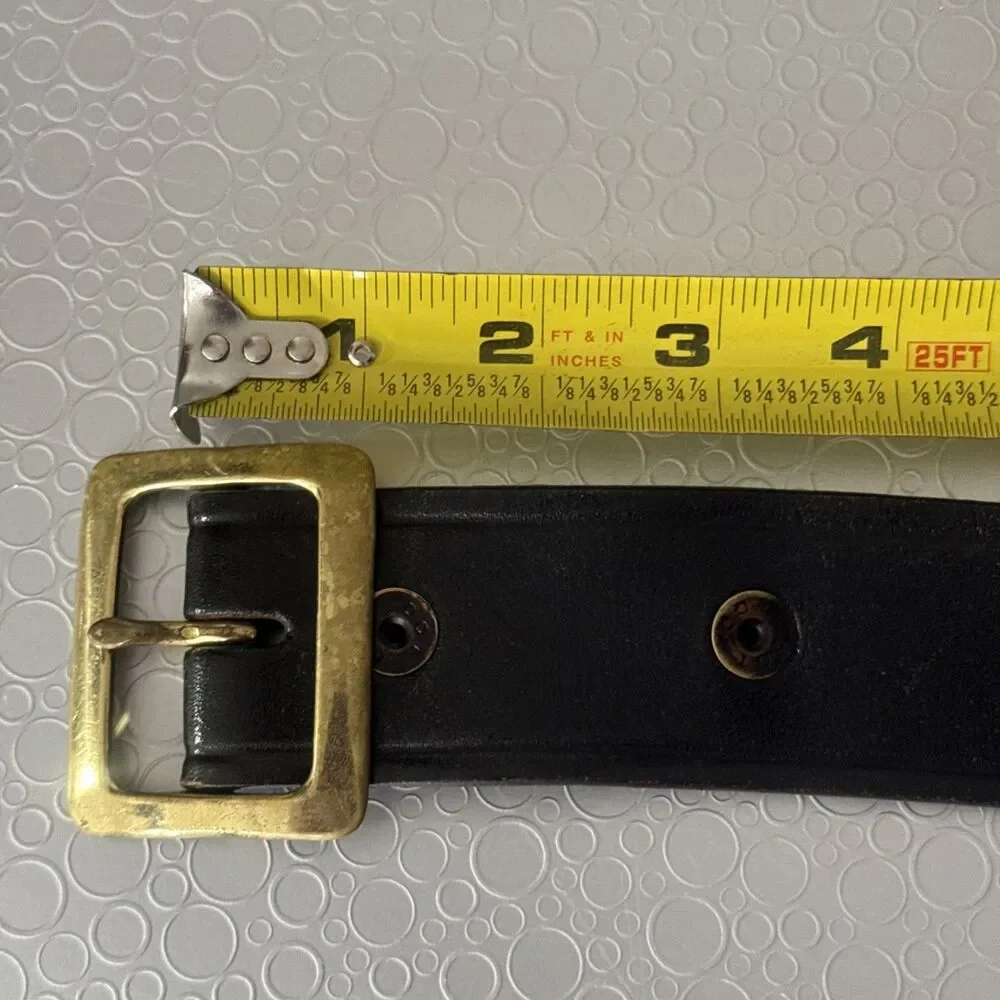 Don Hume B111 Stiffened Leather Duty Security Uniform Belt 40 Tactical CCW EDC